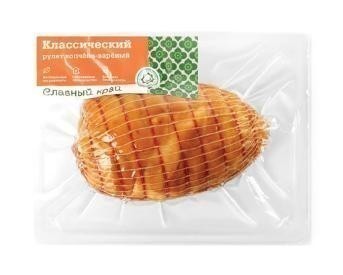 Рулет  куриный копчено-вареный